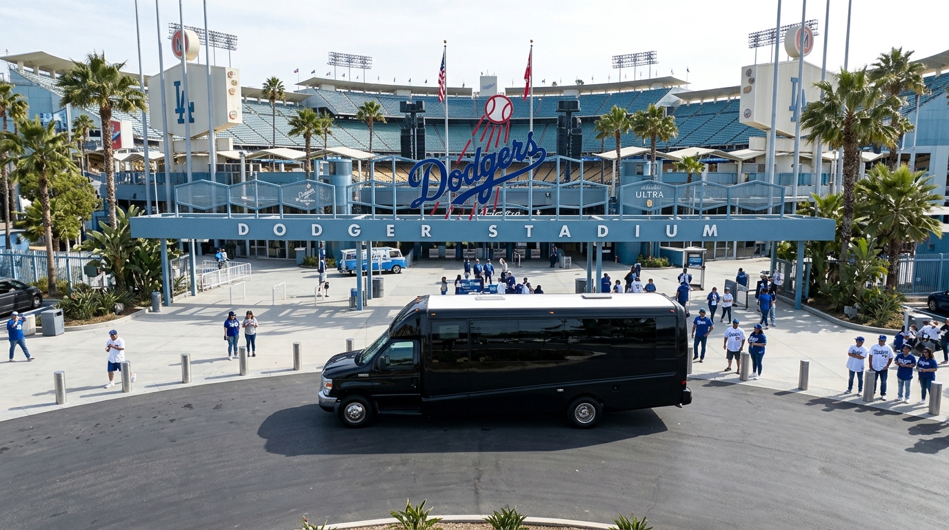 Party Bus Rental Dodger Stadium